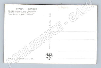 Pohlednice Praha Městské divadlo Královy Vinohrady (M4000)