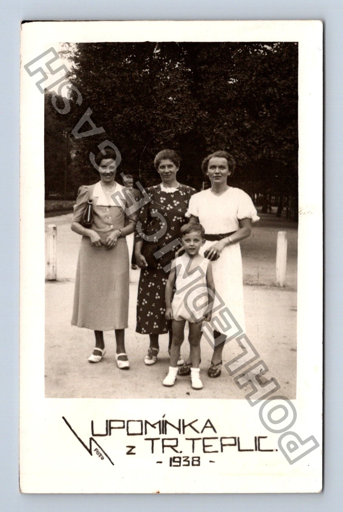 Pohlednice Vzpomínka z Trutnov Teplice 1938 (M40009)