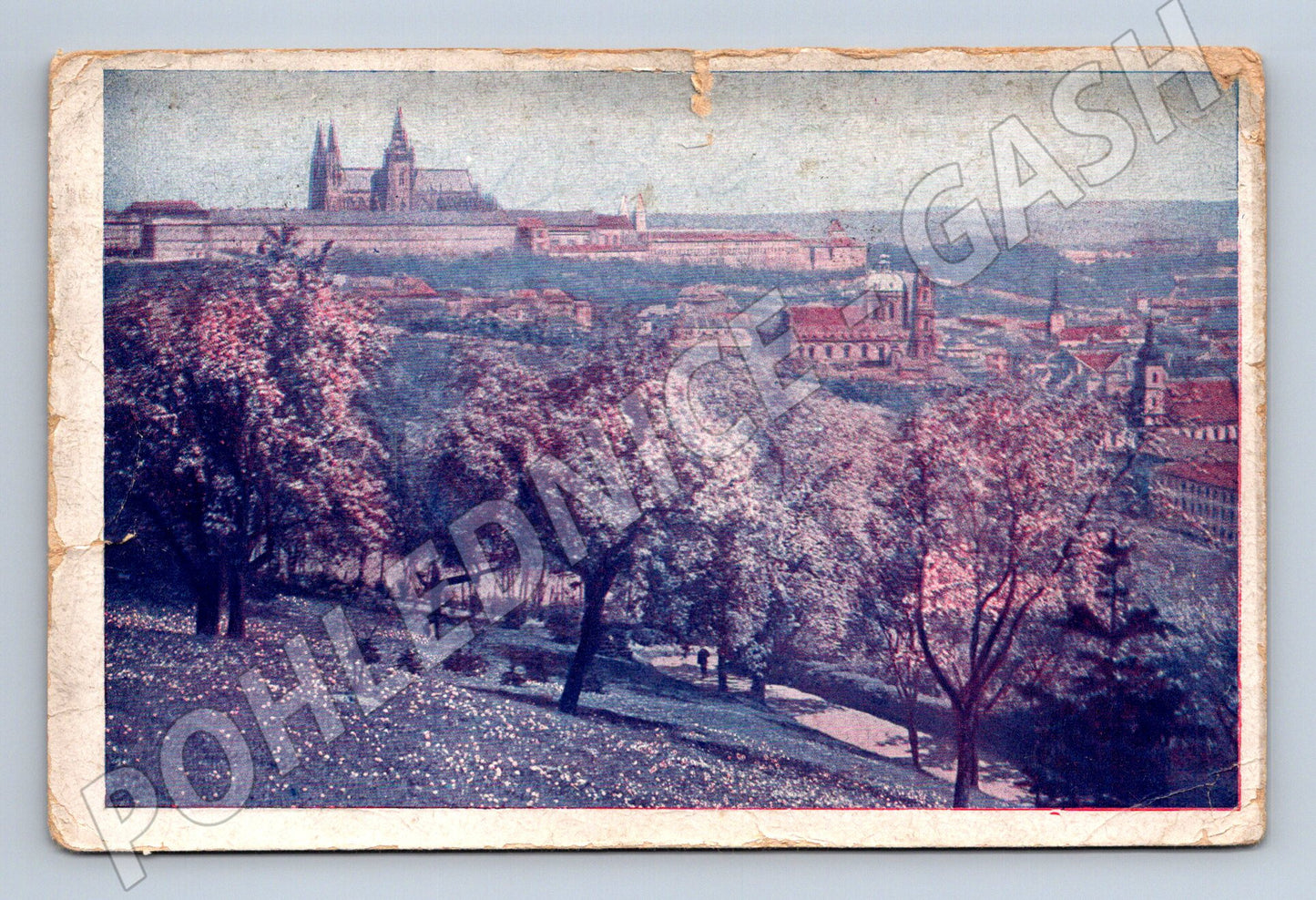 Pohlednice Pražský hrad historický motiv 1916 (M4001)