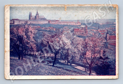 Pohlednice Pražský hrad historický motiv 1916 (M4001)