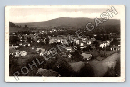 Pohlednice Rovensko pod Troskami celkový pohled (M40020)