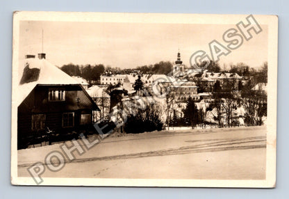 Pohlednice Rokytnice v Orlických horách zimní krajina (M40022)