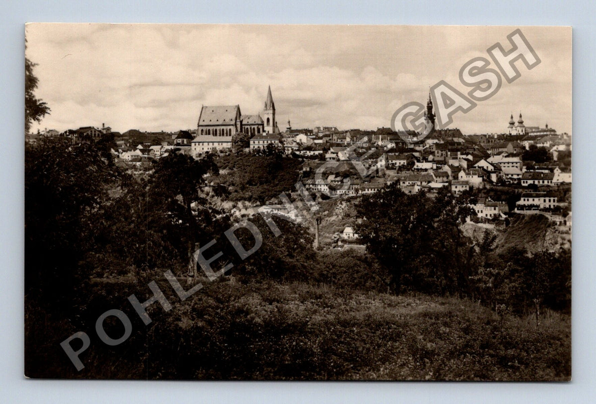 Pohlednice Znojmo panorama města (M40034)