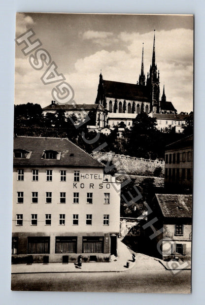 Pohlednice Brno Petrov Hotel Korso (M40038)