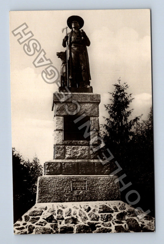 Pohlednice Šumava Domažlicko Kozinův pomník na Hrádku (M40043)