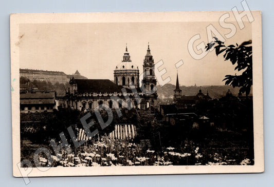 Pohlednice Praha kostel sv Mikuláše Malá Strana (M4005)