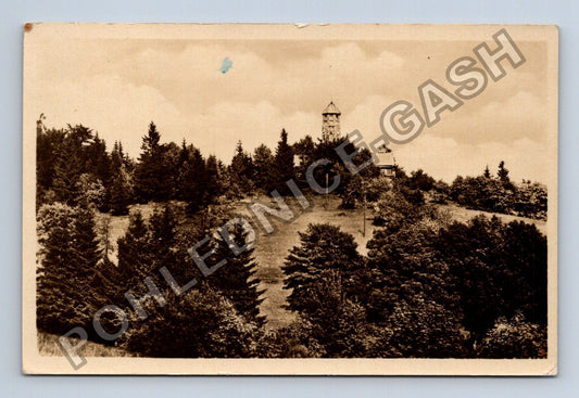 Pohlednice Jizerské hory Chata Bramberk rozhledna 1960 (M40053)