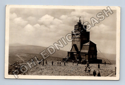 Pohlednice Krkonoše Meteorologická stanice na Sněžce 1605 m (M40055)