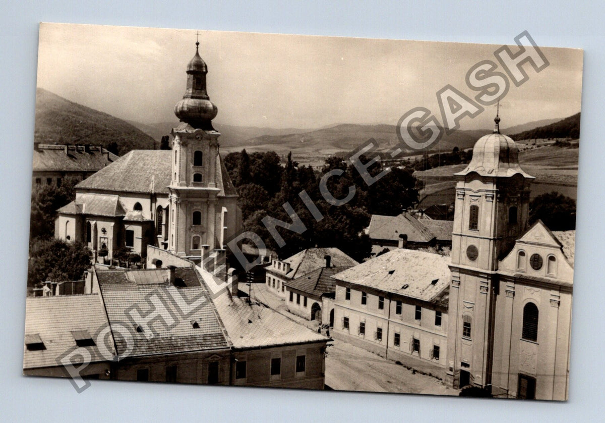 Pohlednice Slovensko Rožňava kostely (M40085)