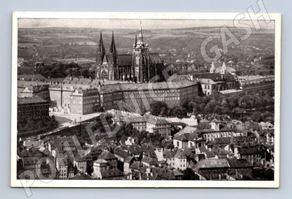 Pohlednice Praha Hradčany Pražský hrad historický motiv (M4010)