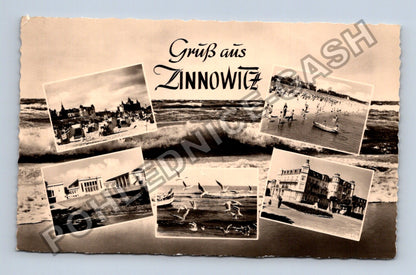 Pohlednice Německo Zinnowitz na Usedome moře pláž (M40101)
