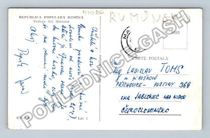 Pohlednice Rumunsko Mamaia Parco Hotel pláž moře (M40106)