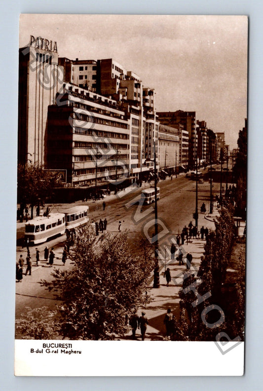 Pohlednice Rumunsko BUCURESTI Bd-ul G-ral Magheru (M40108)