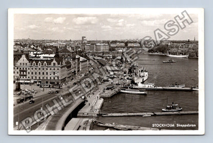 Pohlednice Švédsko Stockholm Skeppsbran (M40109)