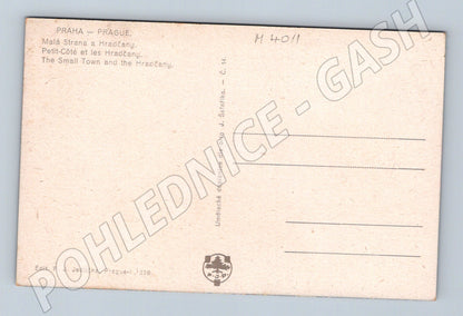 Pohlednice Praha Malá Strana a Hradčany Šafařík (M4011)