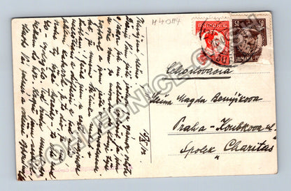 Pohlednice Rumunsko Sibiu kostel ulice (M40114)