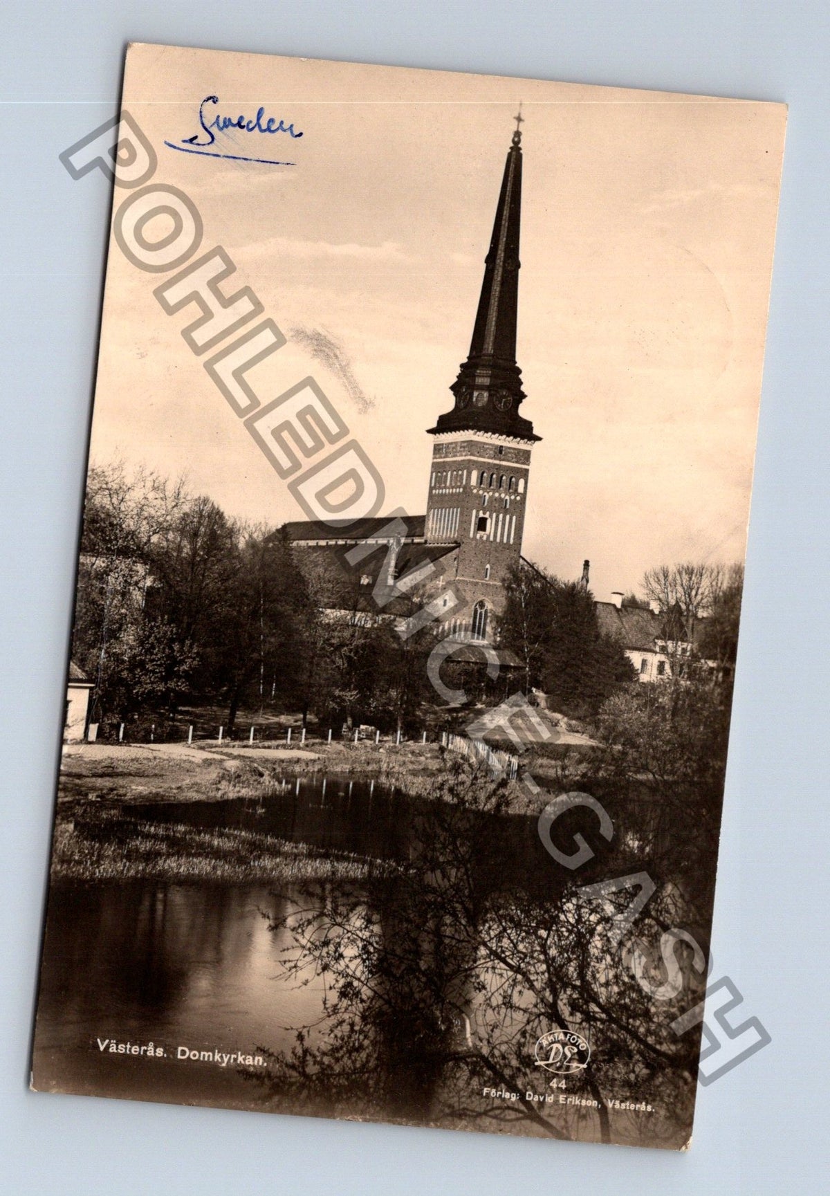 Pohlednice Švédsko Västerås Domkyrkan 1958 (M40115)