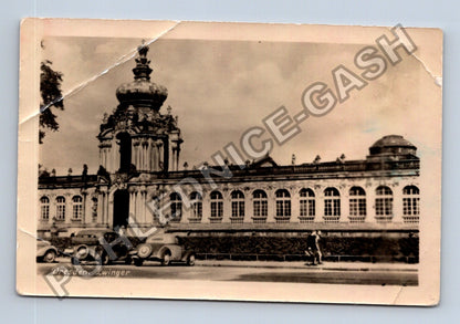 Pohlednice Německo Drážďany Zwinger automobily (M40118)