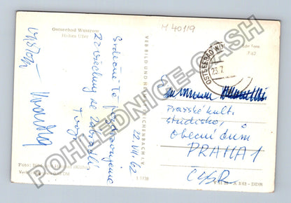 Pohlednice Ostseebad Wustrow Hohes Ufer 1962 (M40119)