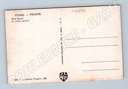 Pohlednice Praha Malá Strana V. Jansa starý motiv (M4012)