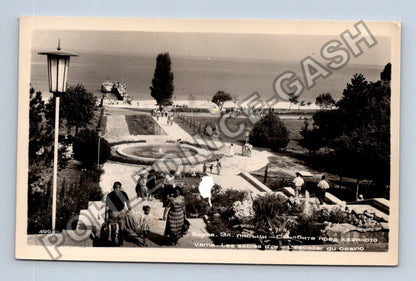 Pohlednice Bulharsko Varna Zlaté písky schodiště kasino (M40126)