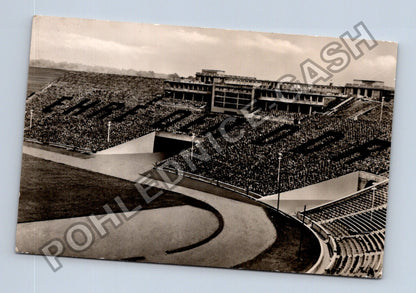 Pohlednice Messe sportovní stadion Lipsko NDR 1950s (M40130)