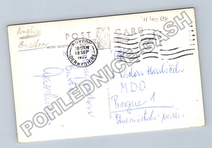 Pohlednice Velká Británie Buxton The Crescent 1953 (M40134)