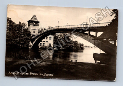 Pohlednice Německo Berlin-Treptow Brücke der Jugend 1957 (M40136)