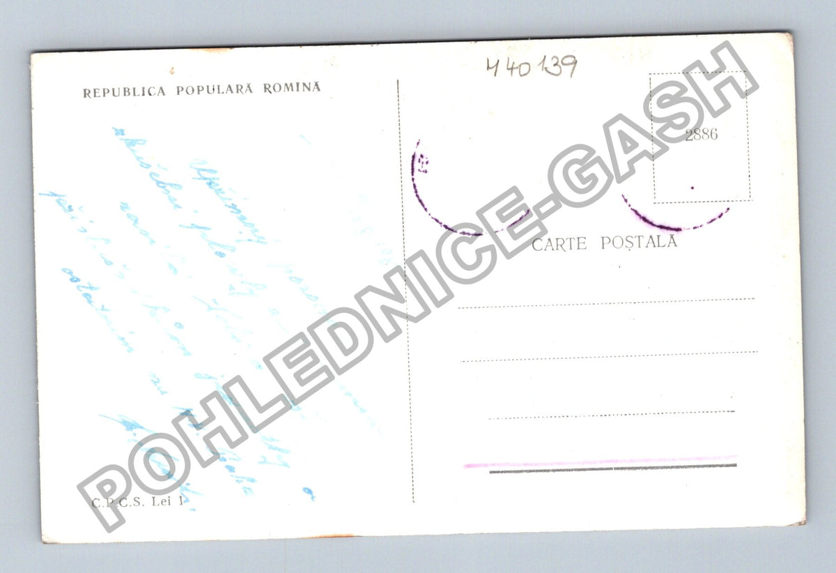Pohlednice Rumunsko Brăila Piața V. I. Lenin (M40139)
