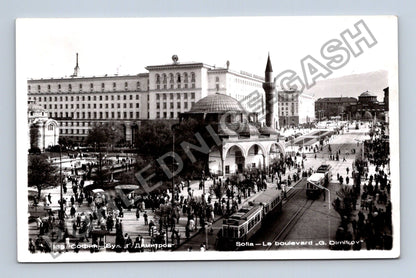 Pohlednice Bulharsko Sofie bulvár G Dimitrov 1939 (M40145)