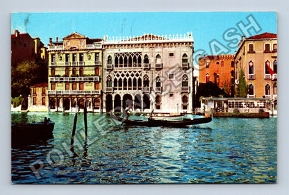 Pohlednice Itálie Benátky Canal Grande gondola (M40157)