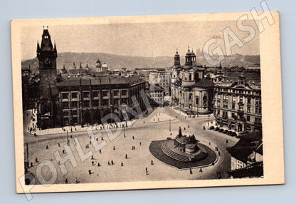 Pohlednice Praha Staroměstské náměstí historický motiv (M4016)