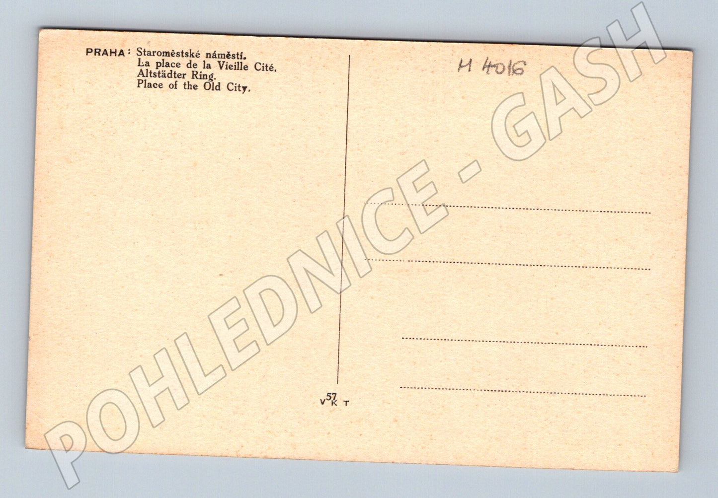 Pohlednice Praha Staroměstské náměstí historický motiv (M4016)