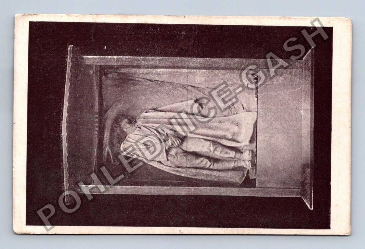 Pohlednice mumie v rakvi (M40163)