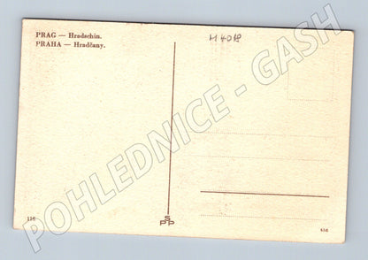 Pohlednice Praha Hradčany Pražský hrad starý motiv (M4018)