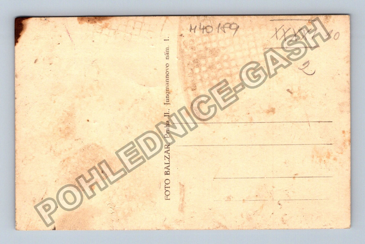 Stará fotografie Václav Havel autogram 1933 (M40189)