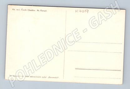 Pohlednice Praha Na Kampě Karlův most Čeněk Choděra (M4019)