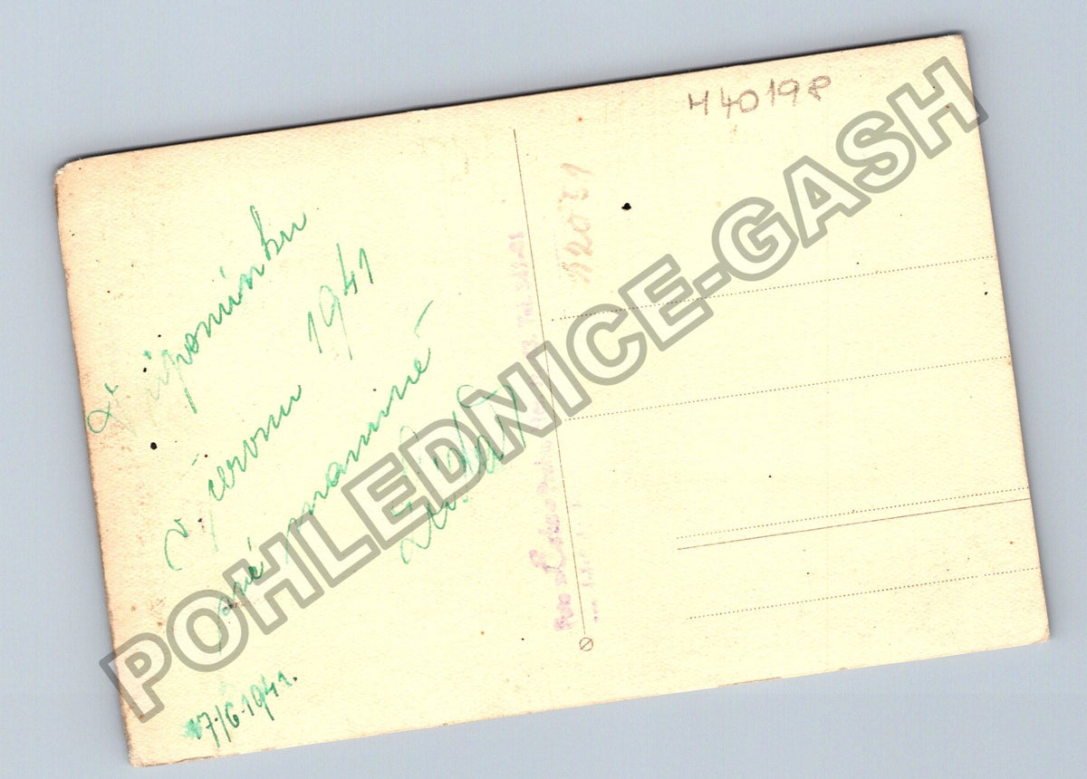 Stará fotografie Muž v obleku portrét 1941 (M40198)