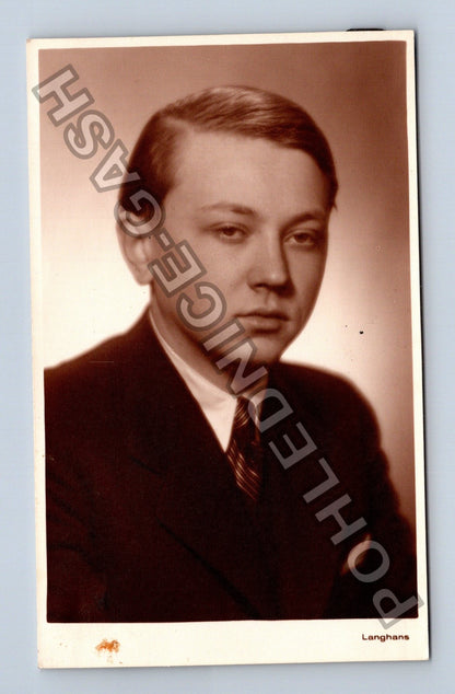 Stará fotografie Muž v obleku Langhans 1944 (M40216)