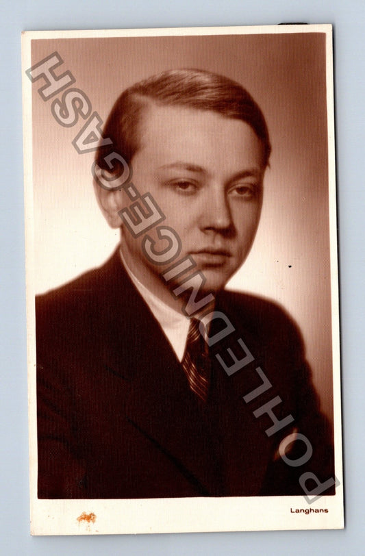 Stará fotografie Muž v obleku Langhans 1944 (M40216)