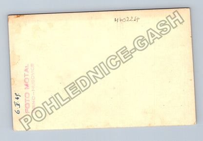 Stará fotografie Muž v obleku portrét 1948 (M40224)
