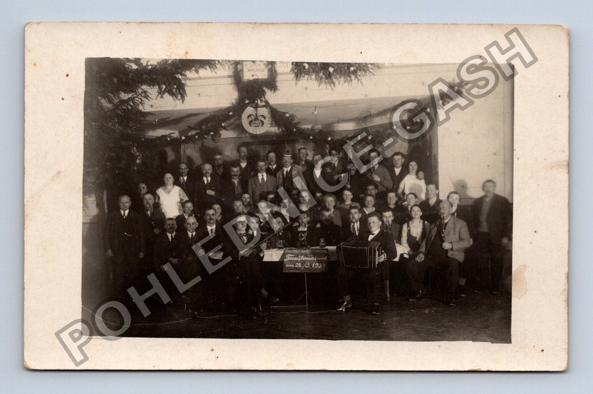 Stará fotografie Hudební spolek Freudenthal 1937 (M40342)