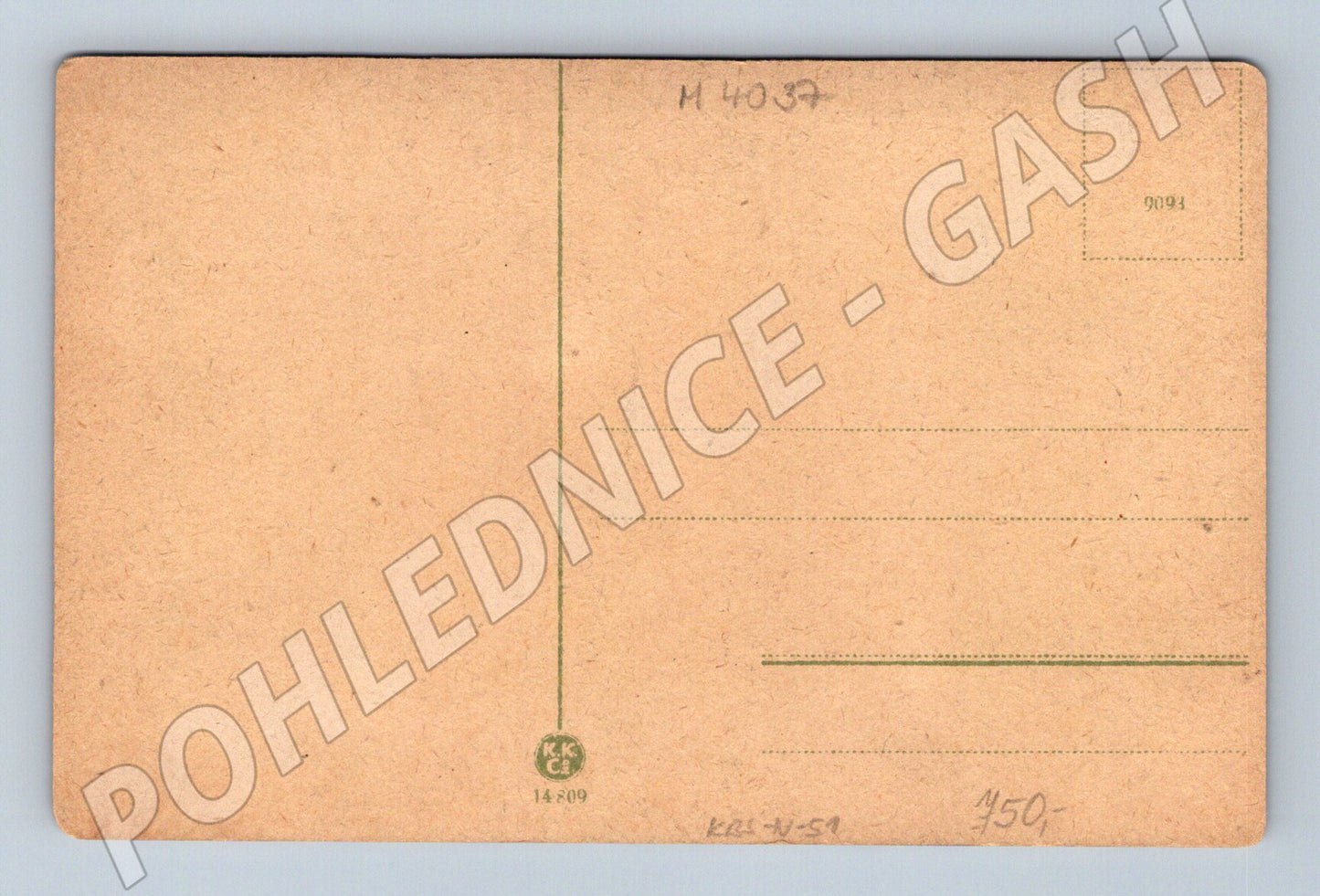 Pohlednice Praha Mikulášská třída kolorovaný motiv (M4037)