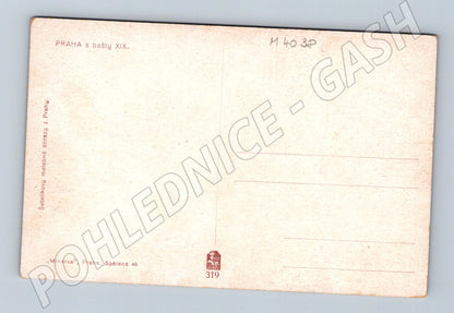 Pohlednice Praha pohled z bašty XIX Minerva (M4038)