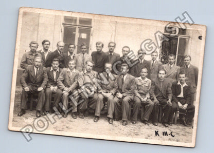 skupinová fotografie mužů K.M.C. (M40384)