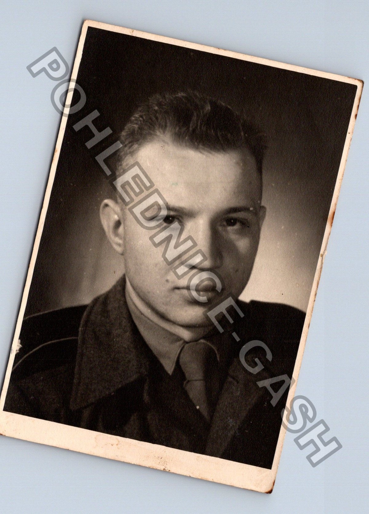 Stará fotografie Muž v saku portrét (M40394)