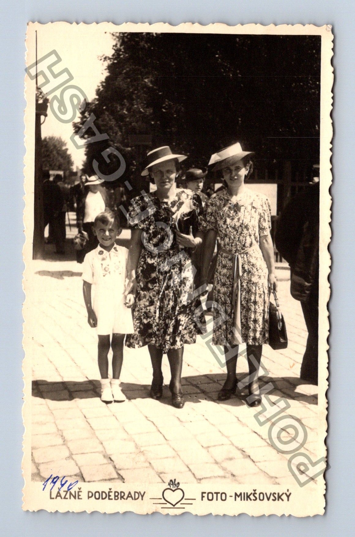 Pohlednice Lázně Poděbrady Foto Mikšovský 1946 (M40457)