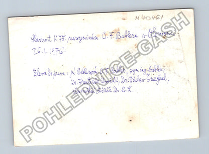 Stará fotografie Slavnost k 75 narozeninám O.F. Bablera (M40461)
