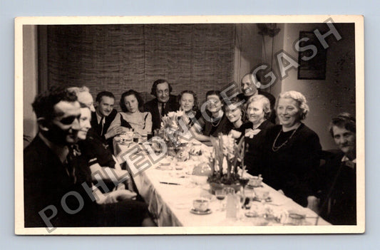 Pohlednice Společenská událost hostina večeře (M40463)