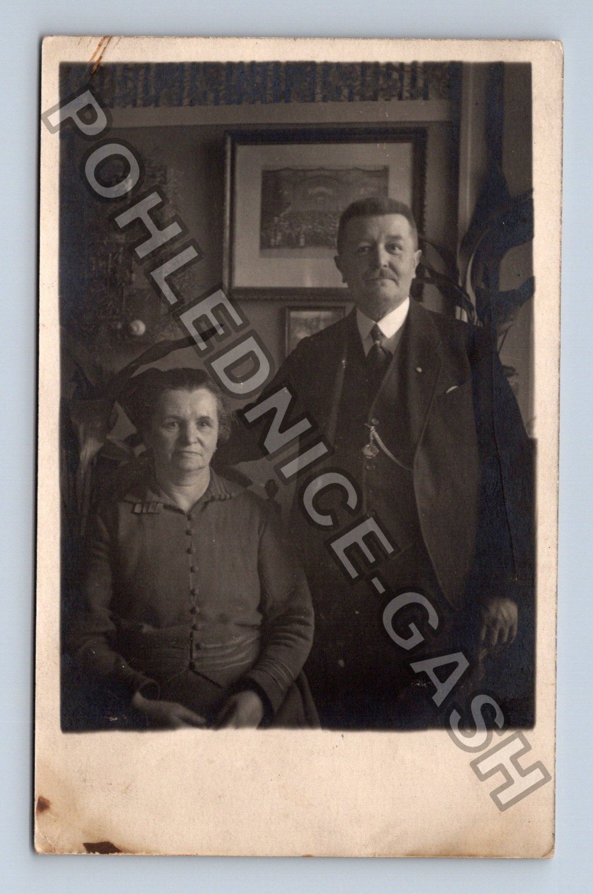 portrétní fotografie starší pár (M40465)